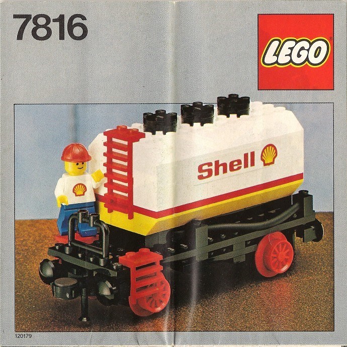 LEGO Shell Tanker Wagon set 7816