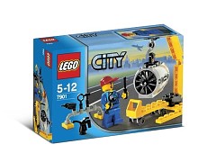 Конструктор LEGO (ЛЕГО) City 7901  Airplane Mechanic