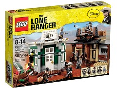 Конструктор LEGO (ЛЕГО) The Lone Ranger 79109  Colby City Showdown