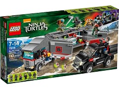 Конструктор LEGO (ЛЕГО) Teenage Mutant Ninja Turtles 79116 Большой побег на грузовике Big Rig Snow Getaway
