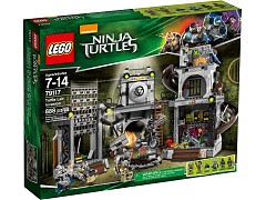 Конструктор LEGO (ЛЕГО) Teenage Mutant Ninja Turtles 79117 Вторжение в логово черепашек Turtle Lair Invasion