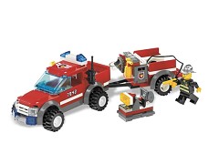 Конструктор LEGO (ЛЕГО) City 7942  Off-Road Fire Rescue