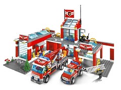 Конструктор LEGO (ЛЕГО) City 7945  Fire Station