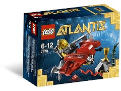 Конструктор LEGO (ЛЕГО) Atlantis 7976  Ocean Speeder