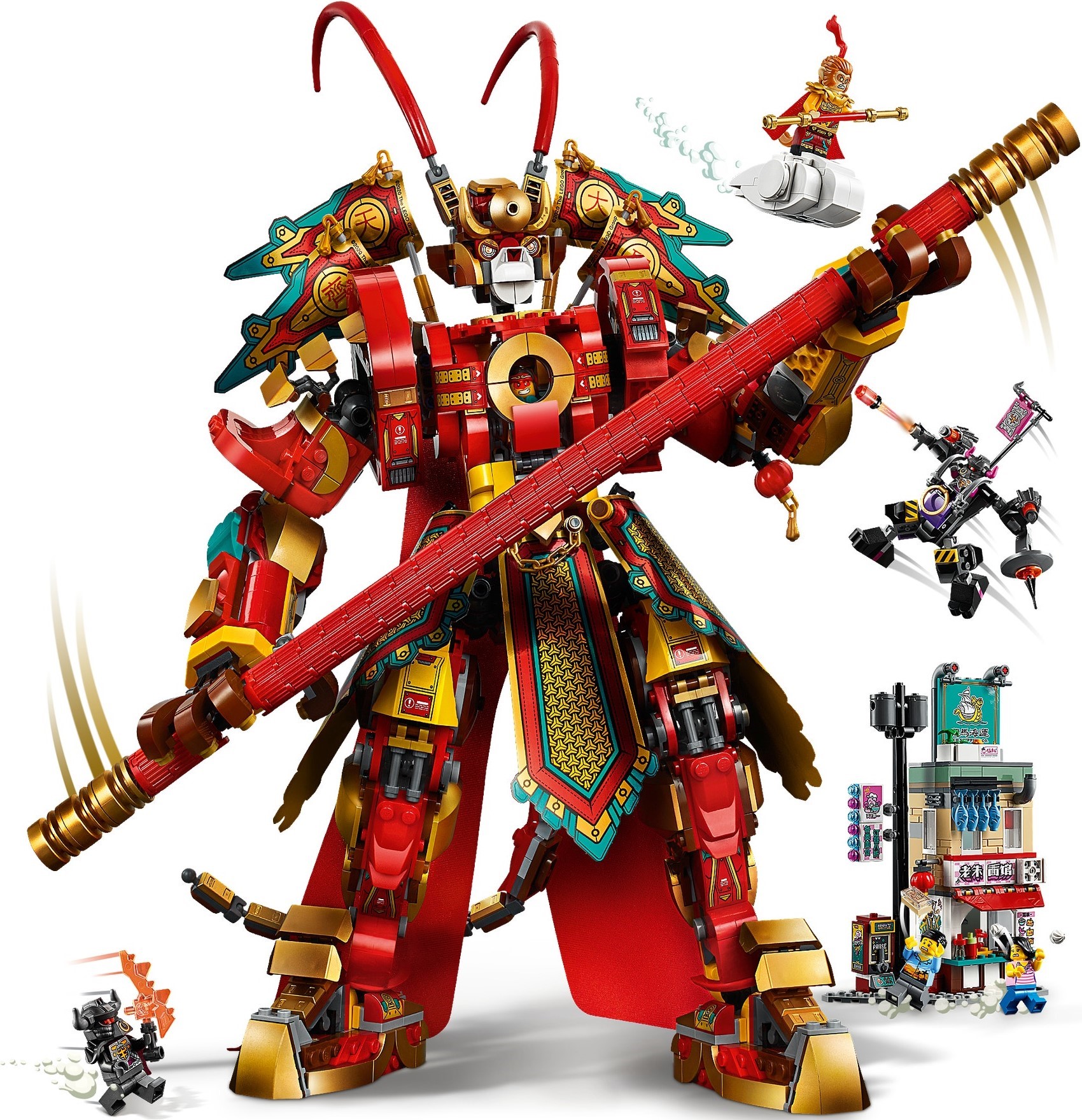 Monkey King Warrior Mech