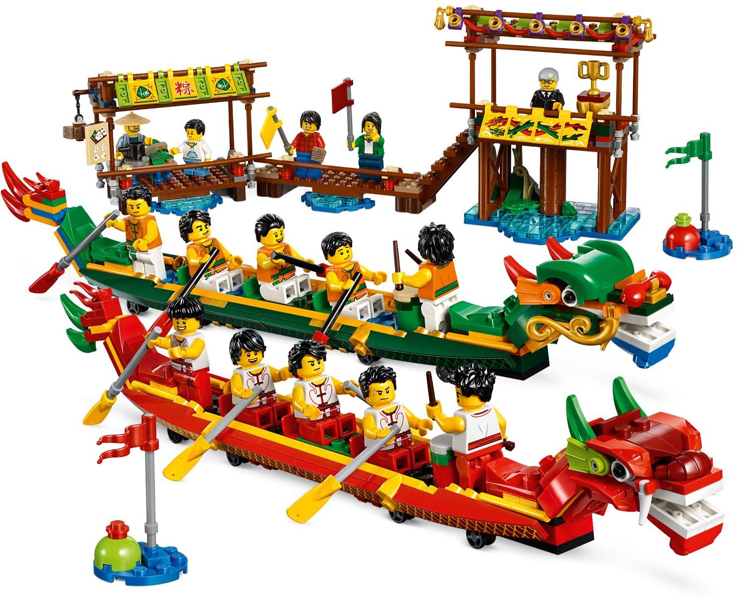 dragon boat lego set