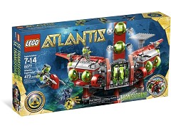 Конструктор LEGO (ЛЕГО) Atlantis 8077  Atlantis Exploration HQ