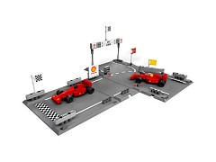 Конструктор LEGO (ЛЕГО) Racers 8123  Ferrari F1 Racers