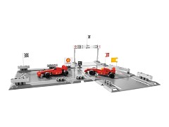 Конструктор LEGO (ЛЕГО) Racers 8123  Ferrari F1 Racers