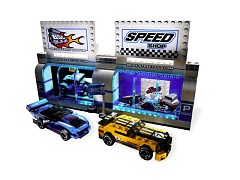 Конструктор LEGO (ЛЕГО) Racers 8154  Brick Street Customs