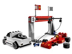 Конструктор LEGO (ЛЕГО) Racers 8155  Ferrari F1 Pit