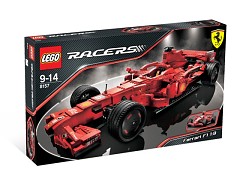 Конструктор LEGO (ЛЕГО) Racers 8157  Ferrari F1 1:9