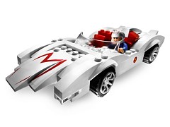 Конструктор LEGO (ЛЕГО) Racers 8158  Speed Racer & Snake Oiler