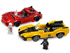Конструктор LEGO (ЛЕГО) Racers 8159  Racer X & Taejo Togokhan