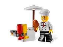 Конструктор LEGO (ЛЕГО) City 8398  BBQ Stand