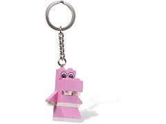 Конструктор LEGO (ЛЕГО) Gear 850416  Pink Hippo Key Chain