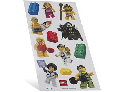 Конструктор LEGO (ЛЕГО) Gear 853216  Classic Minifigure Sticker Set