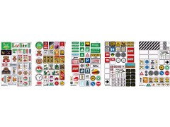 Конструктор LEGO (ЛЕГО) Xtra 853921 Наклейки на кубики Brick Stickers