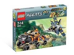 Конструктор LEGO (ЛЕГО) Agents 8630 Миссия 3: Охота за золотом Gold Hunt