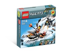 Конструктор LEGO (ЛЕГО) Agents 8631 Миссия 1: Преследование на реактивном устройстве Jetpack Pursuit