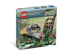 Конструктор LEGO (ЛЕГО) Agents 8632 Миссия 2: Охота на болоте Swamp Raid