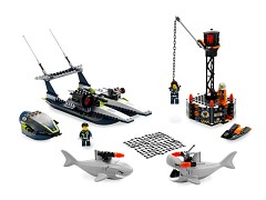 Конструктор LEGO (ЛЕГО) Agents 8633 Миссия 4: Спасение на скоростном катере Speedboat Rescue