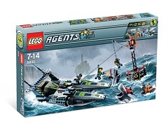 Конструктор LEGO (ЛЕГО) Agents 8633 Миссия 4: Спасение на скоростном катере Speedboat Rescue