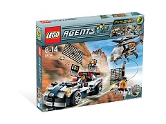 Конструктор LEGO (ЛЕГО) Agents 8634 Миссия 5: Погоня на автомобиле Turbocar Chase