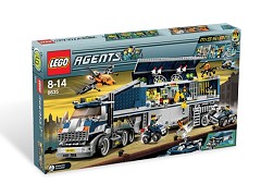 Конструктор LEGO (ЛЕГО) Agents 8635  Mobile Command Center