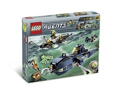 Конструктор LEGO (ЛЕГО) Agents 8636 Миссия 7: Глубоководное задание Deep Sea Quest