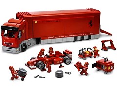 Конструктор LEGO (ЛЕГО) Racers 8654  Scuderia Ferrari Truck