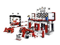 Конструктор LEGO (ЛЕГО) Racers 8672  Ferrari Finish Line