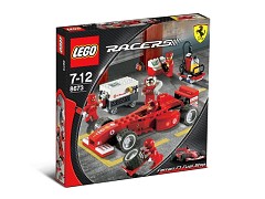 Конструктор LEGO (ЛЕГО) Racers 8673  Ferrari F1 Fuel Stop