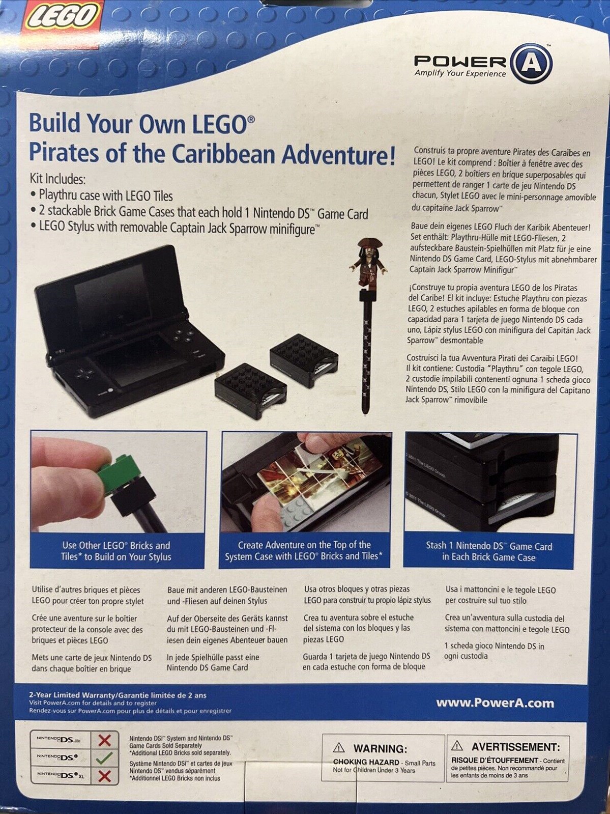 LEGO Armor Case Kit for Nintendo DSi - Pirates of the Caribbean set 880033