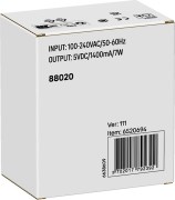 USB Power Adapter Type I (Black), zdjęcie 6