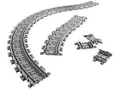 Конструктор LEGO (ЛЕГО) City 8867  Flexible Train Tracks