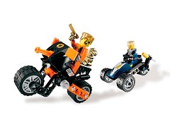 Конструктор LEGO (ЛЕГО) Agents 8967 Побег Золотого Зуба Gold Tooth's Getaway