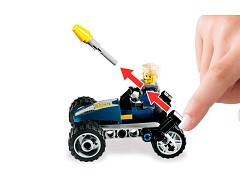 Конструктор LEGO (ЛЕГО) Agents 8967 Побег Золотого Зуба Gold Tooth's Getaway