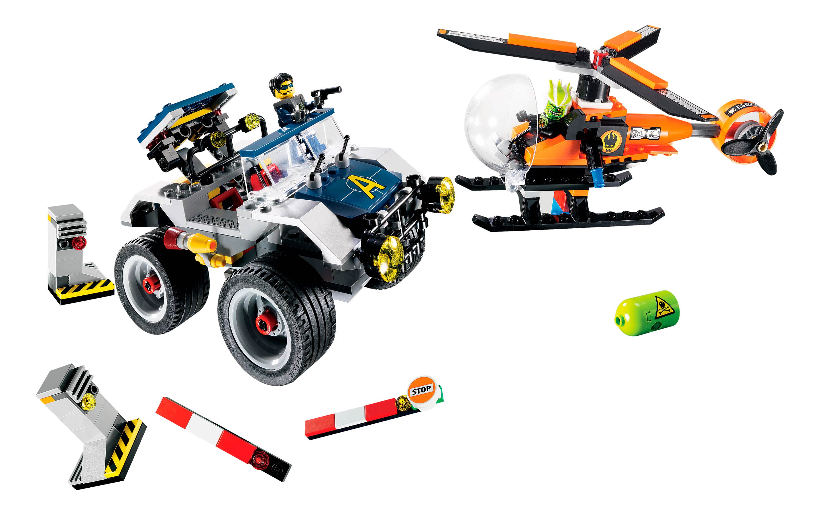 4-Wheeling Pursuit номер 8969 из серии Агенты (Agents) Конструктор LEGO  (ЛЕГО)