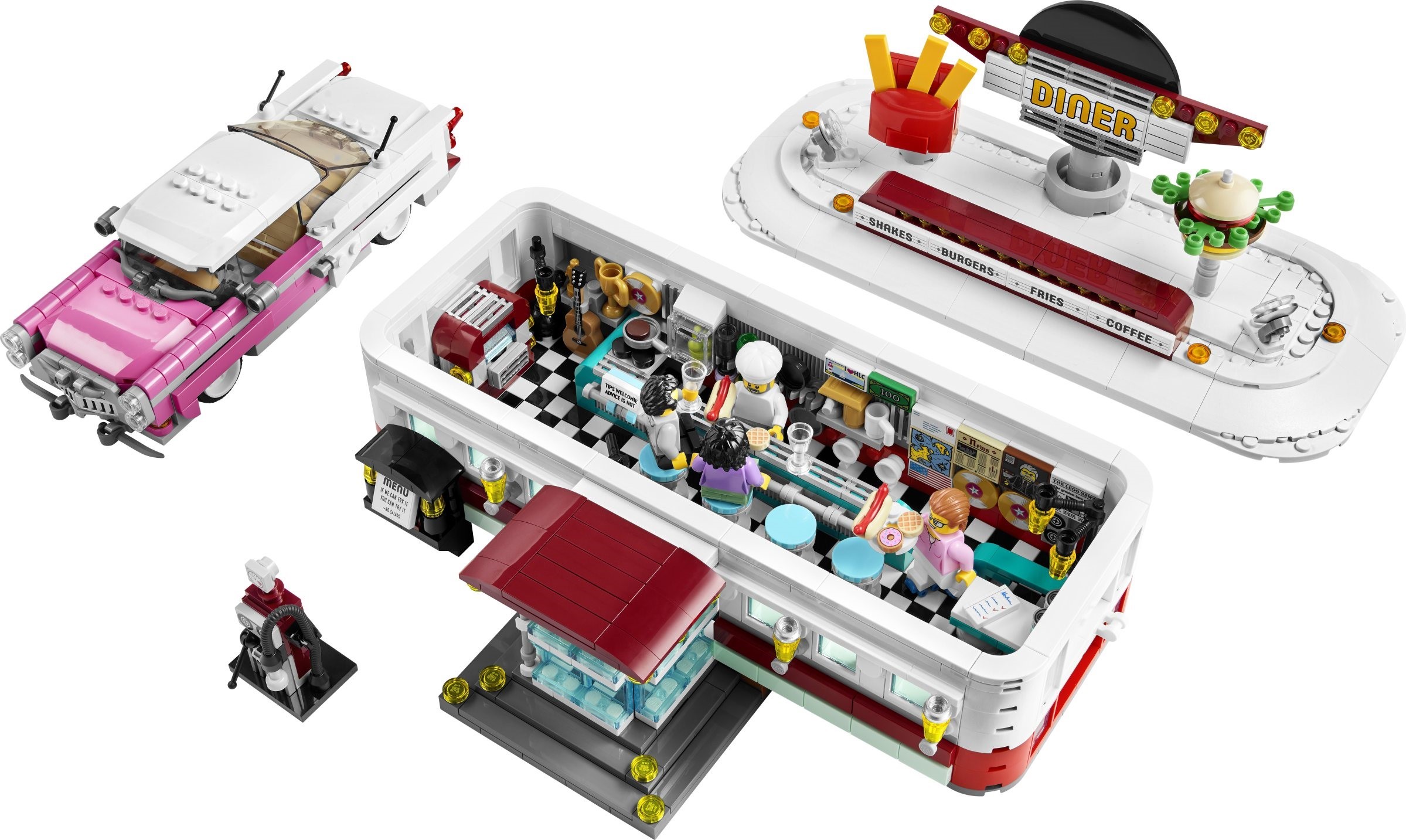 LEGO 1950s Diner set 910011