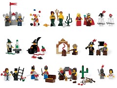 Конструктор LEGO (ЛЕГО) Education 9349  Fairytale and Historic Minifigure Set