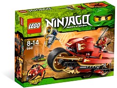 Конструктор LEGO (ЛЕГО) Ninjago 9441  Kai's Blade Cycle