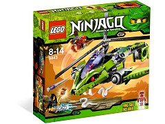 Конструктор LEGO (ЛЕГО) Ninjago 9443  Rattlecopter