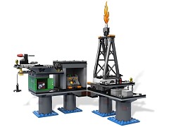 Конструктор LEGO (ЛЕГО) Cars 9486  Oil Rig Escape