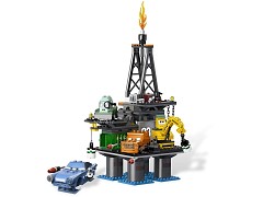 Конструктор LEGO (ЛЕГО) Cars 9486  Oil Rig Escape