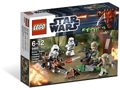 Конструктор LEGO (ЛЕГО) Star Wars 9489  Endor Rebel Trooper & Imperial Trooper Battle Pack
