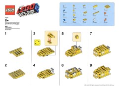 Конструктор LEGO (ЛЕГО) The Lego Movie 2: The Second Part EMMETHOUSE  Mini Emmet's Dream House/Rescue Rocket