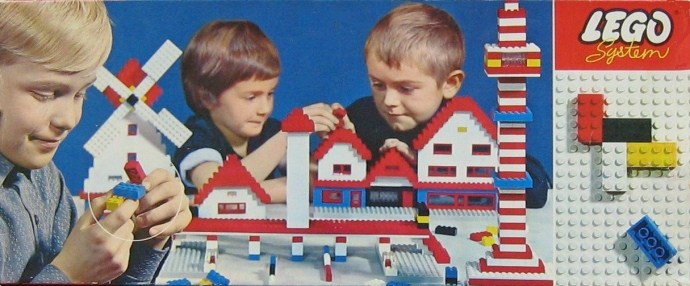 LEGO 050 Basic Building Set in Cardboard