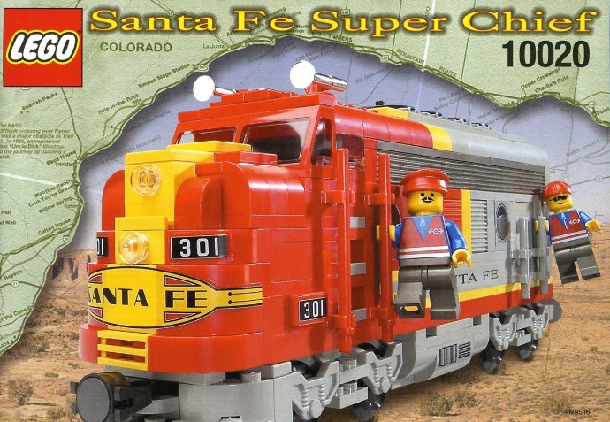 LEGO 10020: Santa Fe Super Chief | Brickset: LEGO set guide and