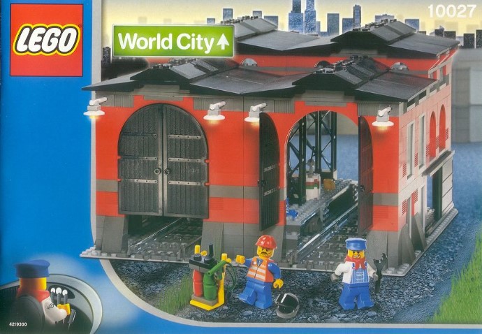 LEGO 10027 Train Engine Shed
